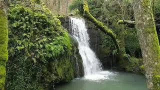 Alissas et sa cascade de Gournier.  Ard&egrave;che