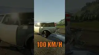 High Speed Crash Test in BeamNG.drive | Shorts
