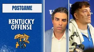 Kentucky's Offense discusses performance after 30-23 loss to Ole Miss