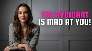 The Avoidant is CRASHING OUT because of your Silence. Avoidant Attachment Style | Clara Vance!