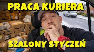 Kurier w akcji - Za dużo paczek, za mało czasu :(