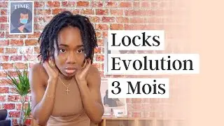 Évolution locs 3 MOIS