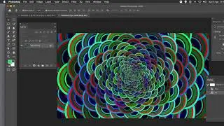 Photoshop Random Circles Tutorial
