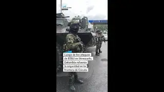 TENSI&Oacute;N en la frontera de Colombia y VENEZUELA #shorts
