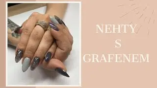 Nehty s grafenem a zalešťovacím pigmentem
