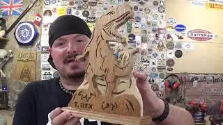 Tyrannosaurus Rex (T-Rex), Dinosaur, Scroll Saw Project