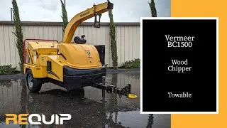 Vermeer BC1500 Wood Chipper - Towable | Tested & Ready to work!