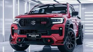 2025 Suzuki Jimny Sierra Pickup &mdash; Маленький пикап с характером настоящего внедорожника!