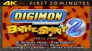 [GBA] Digimon Battle Spirit 2 (4K 60 FPS Gameplay