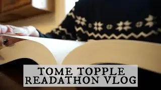 TOME TOPPLE READATHON VLOG ROUND 7 | VLOGMAS DAY 1