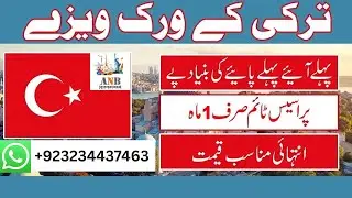 How to Get Turkey Jobs Visa | Turkish Work Permit | Turkey Work Visa | Online Visa Apply For Turkey