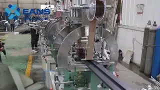 Polystyrene PS louver panel making machine  with online hot stamping