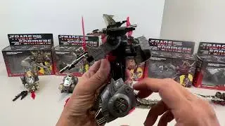 Transformers Dinobot G1 Slag/Slug Review and transformation from Triceratops to robot & back again!