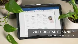 2024 Digital Planner Walkthrough & Set Up Guide | + FREE Digital Planner | Modern + Minimal