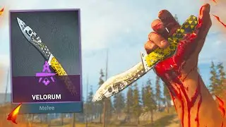 THE NEW YELLOW TRACER KNIFE but it doesn't even have tracers and I lost to a pebble