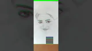 Sketch with graphite pencils, Potreit one of my friend ,