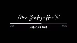 Meri Zindagi Hai Tu OST | Female Cover | Only Raw Vocals #merizindagihaitu #seeratainalam