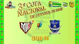 AO VIVO: M10 X DELTA | 3&ordf; COPA NACIONAL DE FUTEBOL DE BASE | SUB-14