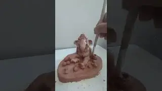 Ганеш джи ки мурти #шорты Ганапати мурти изготовление