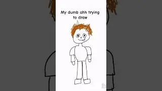 My dumb ahh trying to draw #music #dnb #art