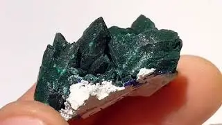 Malachite after Azurite - AZ-15