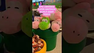 New Epic Universe Super Nintendo World GIANT Yoshi Marvel Universal Studios Florida! #epicuniverse