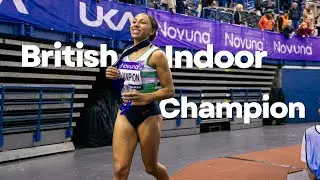 I became British indoor champion!! | Track meet vlog | Yemi Mary John