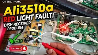 ali3510a red light problem ! dish receiver red light problem hindi