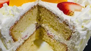 Pastel de tres leches esponjoso #treslechescakerecipe #tresleches #cumpleaños #pastelcasero 