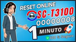 ✅ Error almohadillas EPSON SC-T3100? 🌎 Servicio Reset ONLINE 🚀 Seguro y R&aacute;pid
