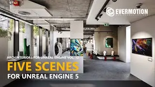 Virtual Art Galleries and Museums - Archinteriors for Unreal Engine vol. 12