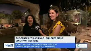 The Center for Science Celebrates National Dinosaur Day with News 12 Long Island