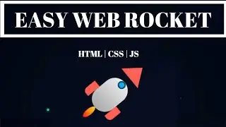Click Anywhere and Watch a Rocket Fly  | HTML CSS JavaScript Project