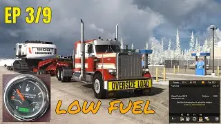 Peterbilt 359 (Straight Piped CAT 3408 V8) Lowboy Trailer Mod | American Truck Simulator 1.54