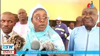 Sahel Water formes sur les techniques de realisation des forages de qualit&eacute;