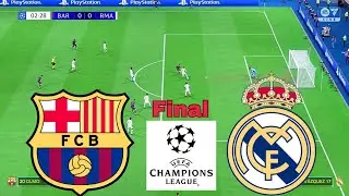 Barcelona vs Real Madrid | Uefa champions league 26/27 full match | Video Game simulation 