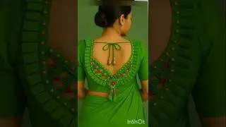 राखी स्पेशल Trendy blouse neck designs back neck designs baju design Astin ki design blouse ki desig