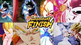ВСЕ ЛЕГЕНДАРНЫЕ ФИНИШИ | Dragon Ball Legends (декабрь 2025 г.)