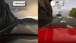 DriveClub vs Forza Horizon 2 - Rain Weather Early Comparison