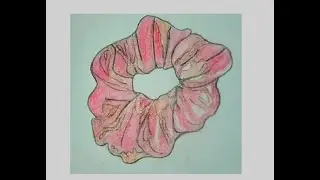 How to Draw scrunchie