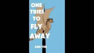 Two birds on a wire. ||  #wof #wingsoffire