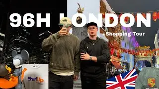 ICH WAR 96H IN LONDON 🇬🇧 MIT @Joshua-schierges (LONDON SHOPPING VLOG) 🤩🛍️