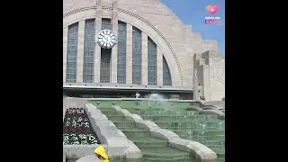 Cincinnati's Union Terminal's historic fountain roars back to life