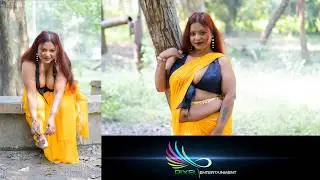 Saree Fashion 2025 For Saree Lovers | Bong Beauty Model Bristi in Yellow Saree | Pixel Entertainment