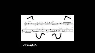 Sonny Rollins - Lick of the Day#20 - Transcription (Bb) Tenor Sax #solotranscription #jazzmasters