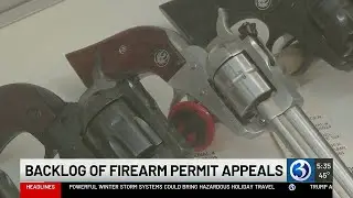 Connecticut firearms permit appeals face two-year backlog