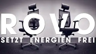 EPIC HANDHELD PRODUCT B ROLL of an OFFICE CHAIR (ROVO)