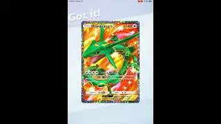 Pok&eacute;mon TCG Pocket: Rayquaza EX Promo #pokemon #pokemontcgpocket