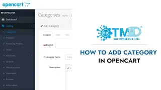 How To Add Category In Opencart - TMD
