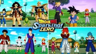 DRAGON BALL SPARKING ZERO - All Unique Team-Up Dialogue Interactions (What if scenarios) 3.0